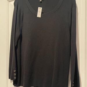 Talbots black light sweater
